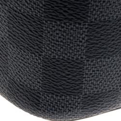 مملوكة مسبقًا حقيبة سفر لوي فيتون بورت دوكيمنت فوياج كانفاس دامييه غرافايت