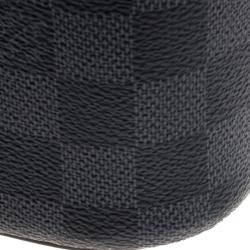 مملوكة مسبقًا حقيبة سفر لوي فيتون بورت دوكيمنت فوياج كانفاس دامييه غرافايت