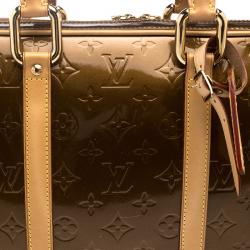 Louis Vuitton Bronze Monogram Vernis Vandam Briefcase