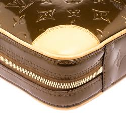 Louis Vuitton Bronze Monogram Vernis Vandam Briefcase