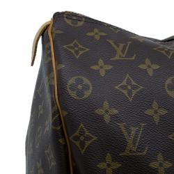 Pre Owned Louis Vuitton Black Leather Lace Up Sneakers Size 39