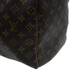 Pre Owned Louis Vuitton Black Leather Lace Up Sneakers Size 39