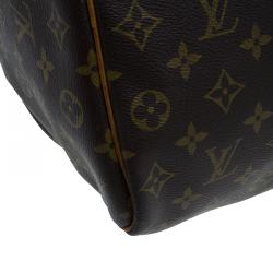 Pre Owned Louis Vuitton Black Leather Lace Up Sneakers Size 39