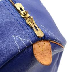 مملوكة مسبقًا حقيبة لوي فيتون كيب أول 45 إصدار محدود 1995 كانفاس أزرق