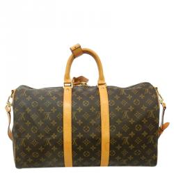 Pre Owned حقيبة لوي فيتون كيبال باندولير كانفاس مونوغرامي 45