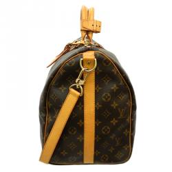 Pre Owned Louis Vuitton Monogram Canvas Keepall Bandouliere 50