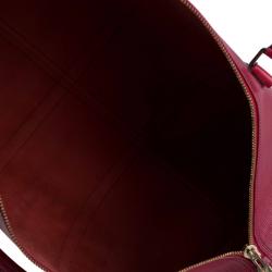 Pre Owned Louis Vuitton Red Epi Leather Keepall 50