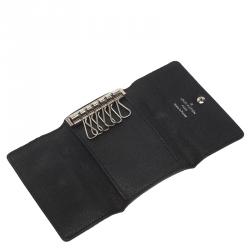 Pre Owned Louis Vuitton Damier Graphite 6 Keys Holder