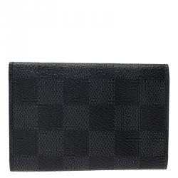 Pre Owned Louis Vuitton Damier Graphite 6 Keys Holder
