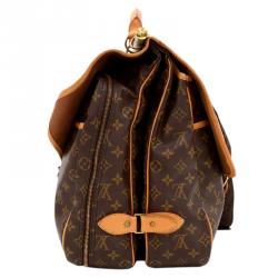 مملوكة مسبقًا حقيبة لوي فيتون ساك شيس هانتينغ كانفاس مونوغرامي