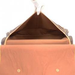 مملوكة مسبقًا حقيبة لوي فيتون ساك شيس هانتينغ كانفاس مونوغرامي