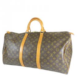 Pre Owned Louis Vuitton Monogram Canvas Keepall 55