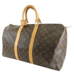 مملوكة مسبقًا حقيبة لوي فيتون كيبال كانفاس مونوغرامي 45