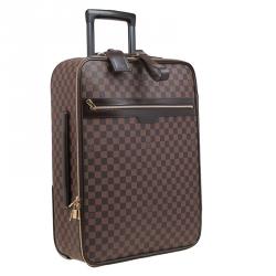 Pre Owned Louis Vuitton Damier Ebene Canvas Pegase 55 Luggage
