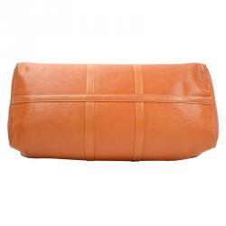 Pre Owned Louis Vuitton Cipango Gold Epi Leather Keepall 55