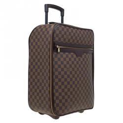 Pre Owned Louis Vuitton Damier Ebene Canvas Pegase 45 Luggage