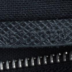 Pre Owned Louis Vuitton Black Taiga Leather Odessa Computer Case Bag