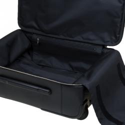 Pre Owned Louis Vuitton Black Taiga Leather Pegase 55 Luggage