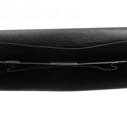 Pre Owned Louis Vuitton Black Epi Leather Serviette Conseiller Business Bag