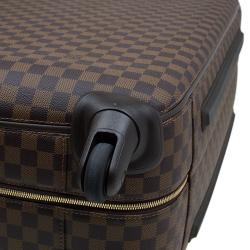 Pre Owned حقيبة سفر لوي فيتون زايفير 70 كانفاس دامييه أيبين بعجلات