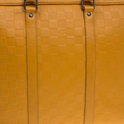 Pre Owned Louis Vuitton Solar Damier Infini Leather Porte Documents Voyage Briefcase