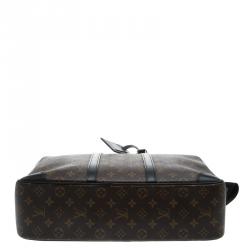 Louis Vuitton Monogram Macassar Canvas Porte-Documents Voyage Suitcase