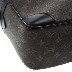 Louis Vuitton Monogram Macassar Canvas Porte-Documents Voyage Suitcase