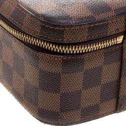 مملوكة مسبقًا Louis Vuitton Damier Ebene Canvas Porte Ordinateur Sabana Bag