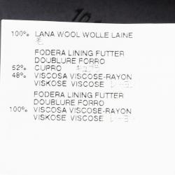 Pre Owned Maison Martin Margiela Navy Blue Wool Suit XXL