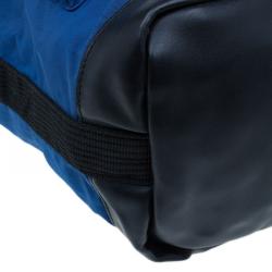Marc by Marc Jacobs Blue Nylon Double Pocket Messenger Bag