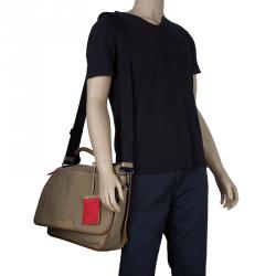 Marc by Marc Jacobs Beige Canvas Messenger Bag