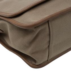 Marc by Marc Jacobs Beige Canvas Messenger Bag