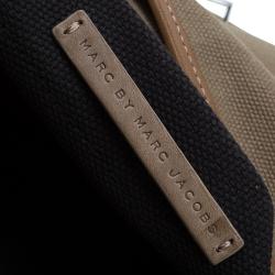 Marc by Marc Jacobs Beige Canvas Messenger Bag