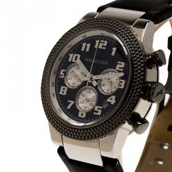 Mauboussin Black Stainless Steel First Day Men's Wristwatch 42MM
