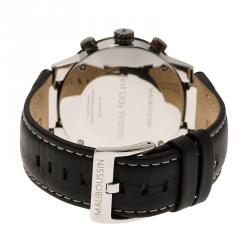 Mauboussin Black Stainless Steel First Day Men's Wristwatch 42MM