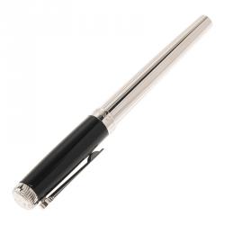 Maurice Lacroix Black and Silver Stainless Steel Classic Ballpoint Pen