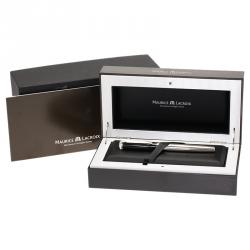 Maurice Lacroix Black and Silver Stainless Steel Classic Ballpoint Pen