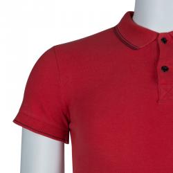 مملوكة مسبقًا تيشيرت بولو أم سي كيو باي اليكساندر ماكوين أحمر S
