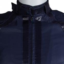 Pre Owned جاكيت منفوخ أم سي كيو باي أليكساندر ماكوين أزرق كحلي S