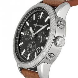 Michael Kors Black Stainless Steel Scout MK8309 Men's Wristwatch 43MM