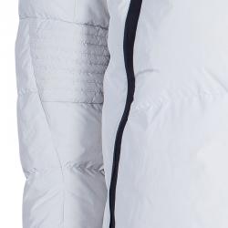 Pre Owned Moncler Grenoble Men's Off-white and Navy Skiing Jacket L