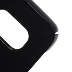 Pre Owned Montblanc Black Leather Miesterstuck S6 Edge Phone Case