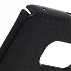 Pre Owned Montblanc Black Leather Miesterstuck S6 Edge Phone Case