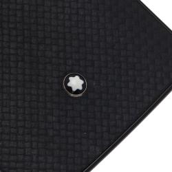 Pre Owned Montblanc Black Leather Miesterstuck S6 Edge Phone Case