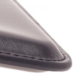 Pre Owned Montblanc Black Soft Leather Meisterstuck iPhone 4/4S Case