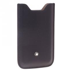 Pre Owned Montblanc Black Leather Meisterstuck iPhone 4/4S Case