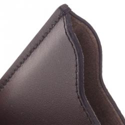 Pre Owned Montblanc Black Leather Meisterstuck iPhone 4/4S Case