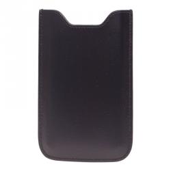 Pre Owned Montblanc Black Leather Meisterstuck iPhone 4/4S Case