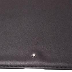 Pre Owned Montblanc Black Leather Meisterstuck iPad Case 