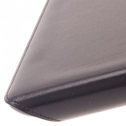 Pre Owned Montblanc Black Leather Meisterstuck iPad Case 